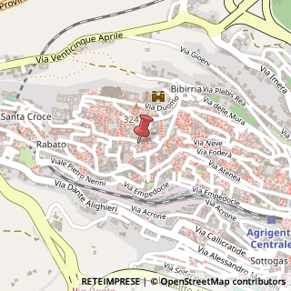 Mappa Via Santa Sofia, 27, 92100 Agrigento, Agrigento (Sicilia)
