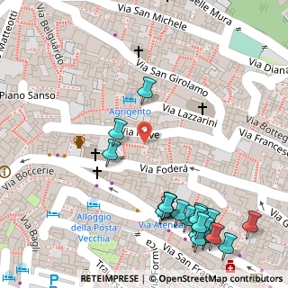 Mappa Via Antonino Restivo, 92100 Agrigento AG, Italia (0.08696)
