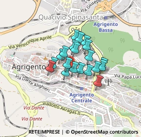 Mappa Via F. Sala, 92100 Agrigento AG, Italia (0.2935)