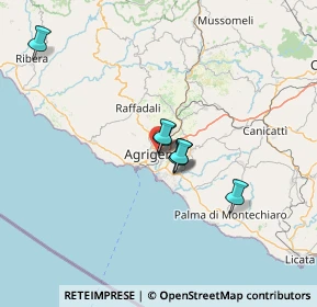 Mappa Via F. Sala, 92100 Agrigento AG, Italia (28.40357)
