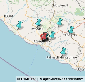 Mappa Via F. Sala, 92100 Agrigento AG, Italia (8.94083)