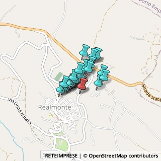 Mappa Via Tevere, 92010 Realmonte AG, Italia (0.24074)
