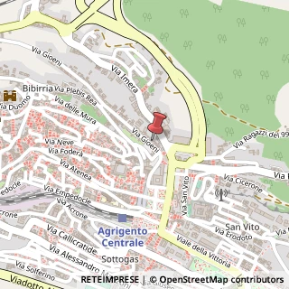Mappa Via Gioeni, 38, 92100 Agrigento, Agrigento (Sicilia)