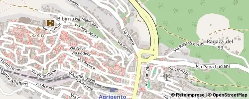 Mappa Agrigento