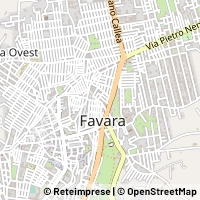 지도 Favara