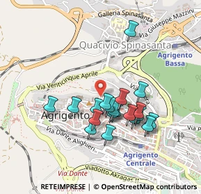 Mappa Vicolo Carcere Vecchio, 92100 Agrigento AG, Italia (0.4325)