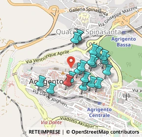 Mappa Vicolo Carcere Vecchio, 92100 Agrigento AG, Italia (0.3915)