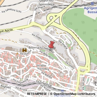 Mappa Via Plebis Rea, 68, 92100 Agrigento, Agrigento (Sicilia)