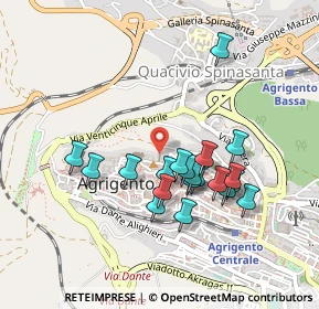 Mappa Via Duomo, 92100 Agrigento AG, Italia (0.458)