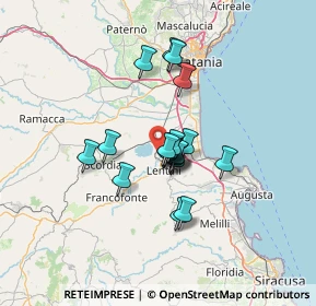 Mappa Contrada Armicci, 96016 Lentini SR, Italia (10.2905)