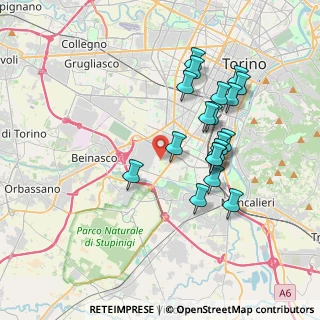 Mappa Via Pramollo, 10135 Torino TO, Italia (3.45632)