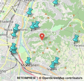 Mappa Strada Cunioli Alti, 10133 Torino TO, Italia (2.64769)