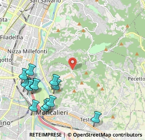 Mappa Strada Cunioli Alti, 10133 Torino TO, Italia (2.63615)