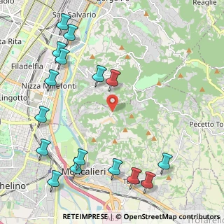 Mappa Strada Cunioli Alti, 10133 Torino TO, Italia (2.78938)