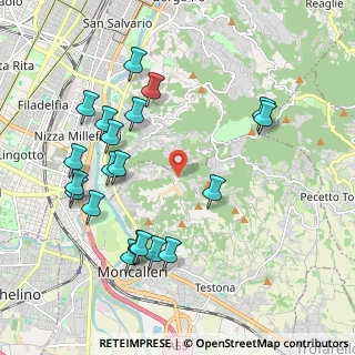 Mappa Strada Cunioli Alti, 10133 Torino TO, Italia (2.2045)