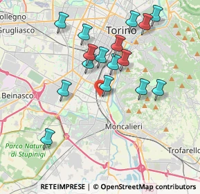 Mappa Via Canelli, 10127 Torino TO, Italia (3.71938)