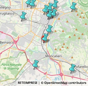Mappa Via Nizza N, 10127 Torino TO, Italia (4.94929)