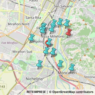 Mappa Via Felizzano, 10127 Torino TO, Italia (1.59)