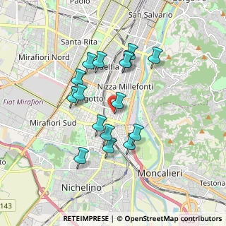 Mappa Via Felizzano, 10127 Torino TO, Italia (1.59188)