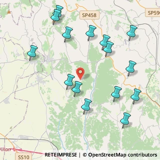 Mappa Via Case Sparse, 14022 Castelnuovo Don Bosco AT, Italia (4.84667)