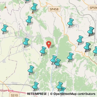 Mappa Via Case Sparse, 14022 Castelnuovo Don Bosco AT, Italia (6.2525)