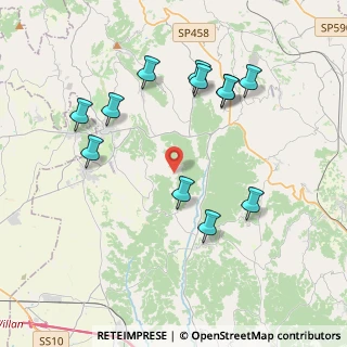 Mappa Via Case Sparse, 14022 Castelnuovo Don Bosco AT, Italia (4.105)