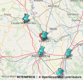 Mappa Via del Lavoro, 15048 Valenza AL, Italia (19.218)