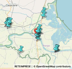 Mappa Via S. Pasquale, 45014 Porto Viro RO, Italia (8.1305)