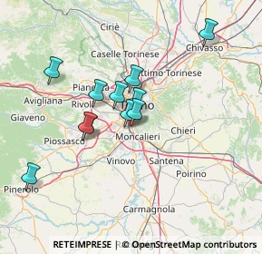 Mappa Via Genova, 10027 Torino TO, Italia (11.72182)