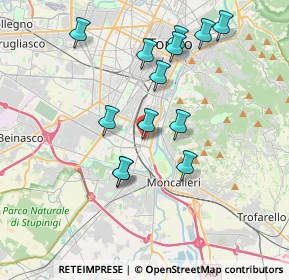 Mappa Via Genova, 10027 Torino TO, Italia (3.59846)