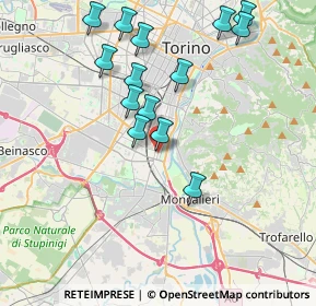 Mappa Via Genova, 10027 Torino TO, Italia (4.00429)
