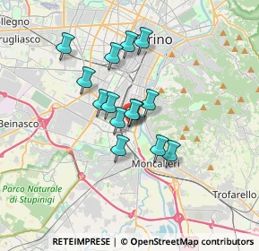 Mappa Via Genova, 10027 Torino TO, Italia (2.51286)