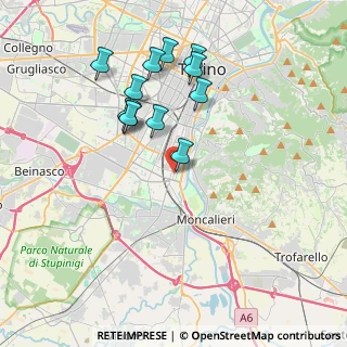 Mappa Via Genova, 10127 Torino TO, Italia (3.64417)