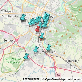 Mappa Via Genova, 10127 Torino TO, Italia (3.59895)