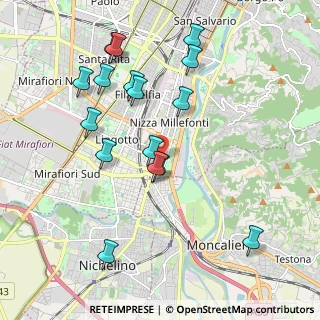 Mappa Via Genova, 10127 Torino TO, Italia (2.07938)