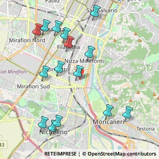 Mappa Via Genova, 10127 Torino TO, Italia (2.45733)