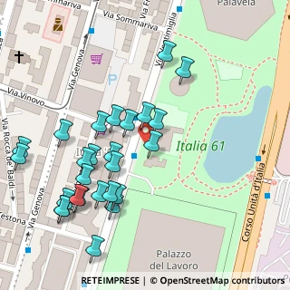 Mappa Giardino Corpo Italiano di Liberazione, 10127 Torino TO, Italia (0.12692)