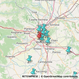 Mappa , 10127 Torino TO, Italia (17.43583)