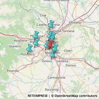Mappa , 10127 Torino TO, Italia (7.35273)