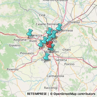 Mappa , 10127 Torino TO, Italia (7.12909)