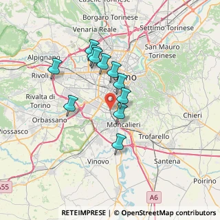 Mappa , 10127 Torino TO, Italia (5.78909)