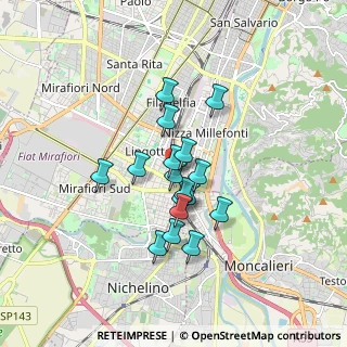 Mappa , 10127 Torino TO, Italia (1.26588)