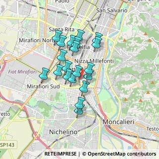 Mappa , 10127 Torino TO, Italia (1.3525)
