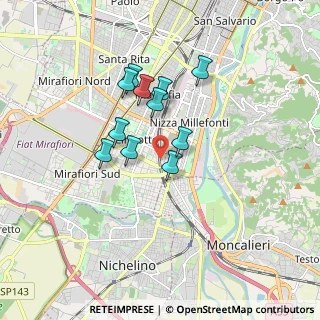 Mappa , 10127 Torino TO, Italia (1.37182)