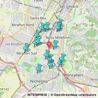 Mappa , 10127 Torino TO, Italia (1.55063)