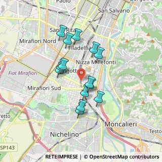 Mappa , 10127 Torino TO, Italia (1.46571)
