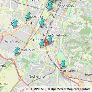 Mappa , 10127 Torino TO, Italia (2.68909)