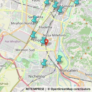 Mappa , 10127 Torino TO, Italia (2.88273)