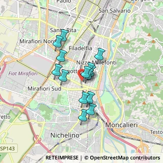 Mappa , 10127 Torino TO, Italia (1.26857)