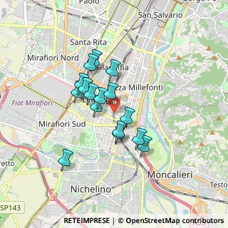 Mappa , 10127 Torino TO, Italia (1.35188)